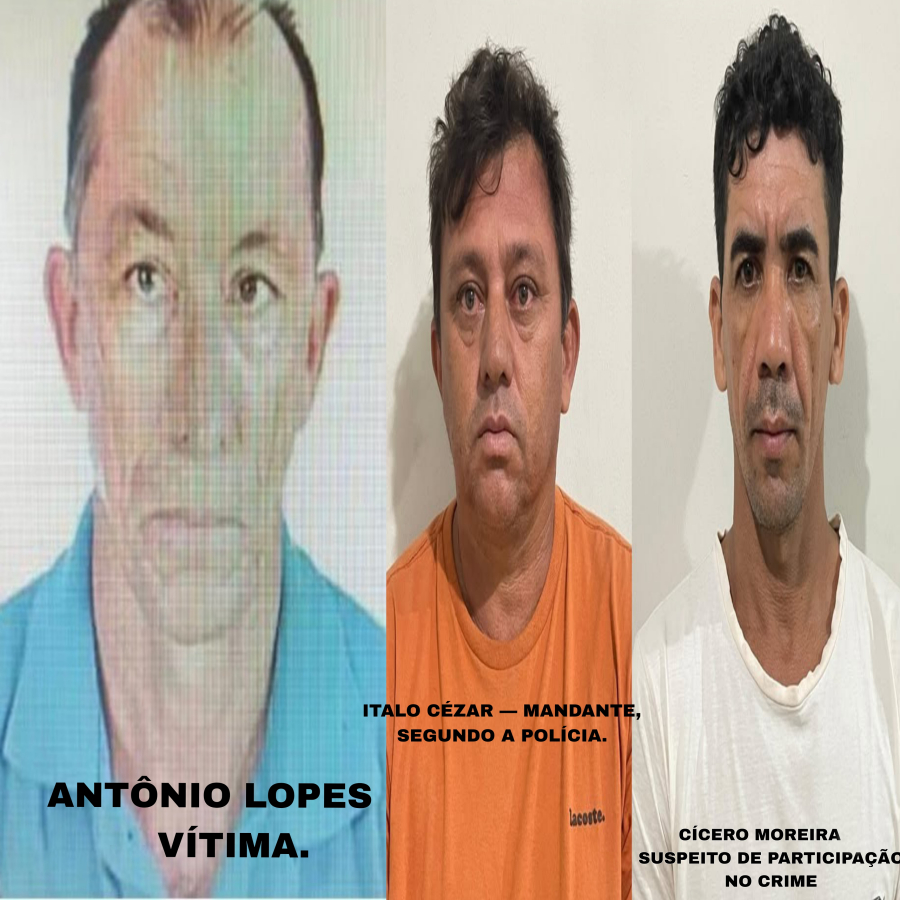 FILHO É PRESO ACUSADO DE PARRICÍDIO NO CARIRI CEARENSE